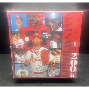 St Louis Cardinals‎ Adam Wainwright 200 Piece 200 Wins Puzzle - New In Box